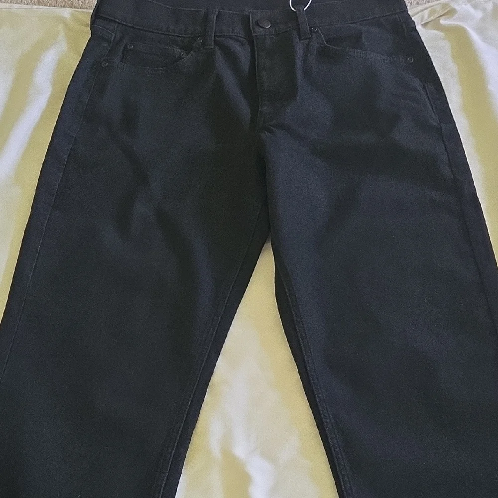 Men's Black Straight-Leg Jeans - Classic Everyday Style